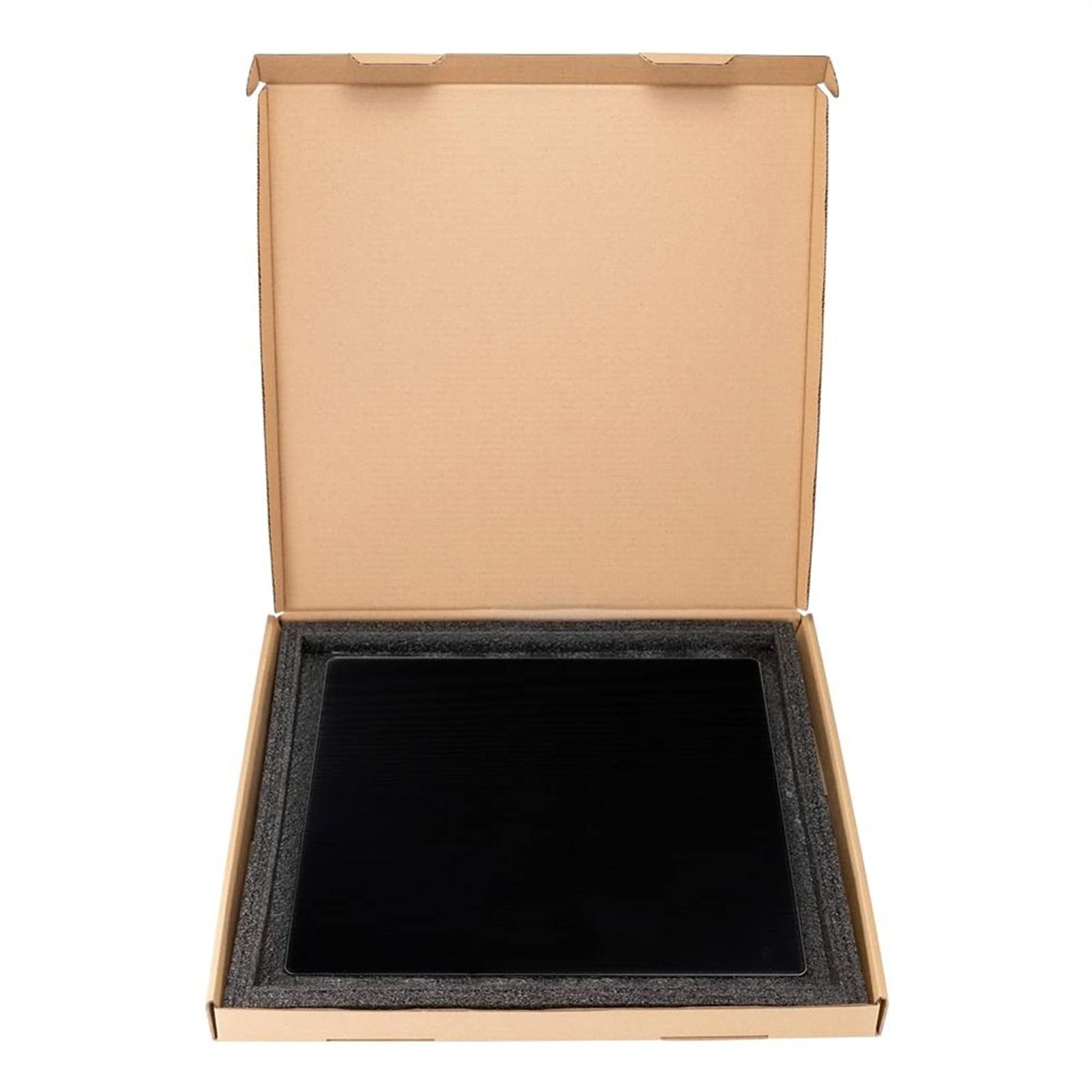 Druckerteile Gehärtetes Glas Bauplatte Plattform Hotbed Beheizte Bett Baufläche 377370mm für Ender-5 Plus 3D Drucker Teile Ersatzteile