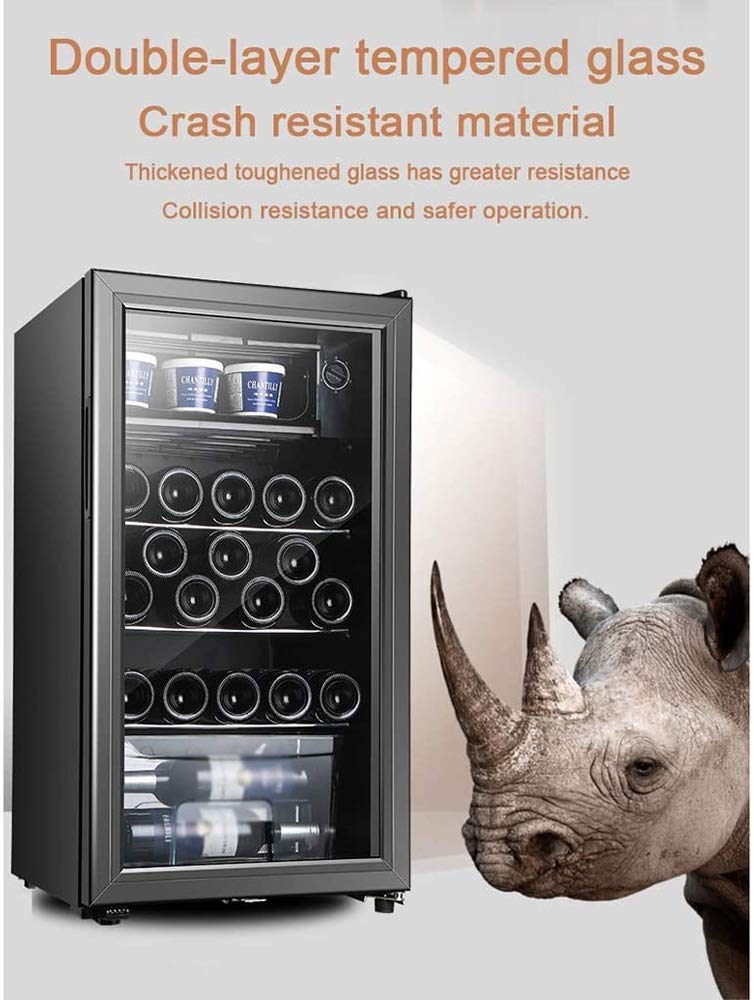 Amazon.co.jp: 飲料用クーラー冷蔵庫90L40 DB-ガラスドア付き