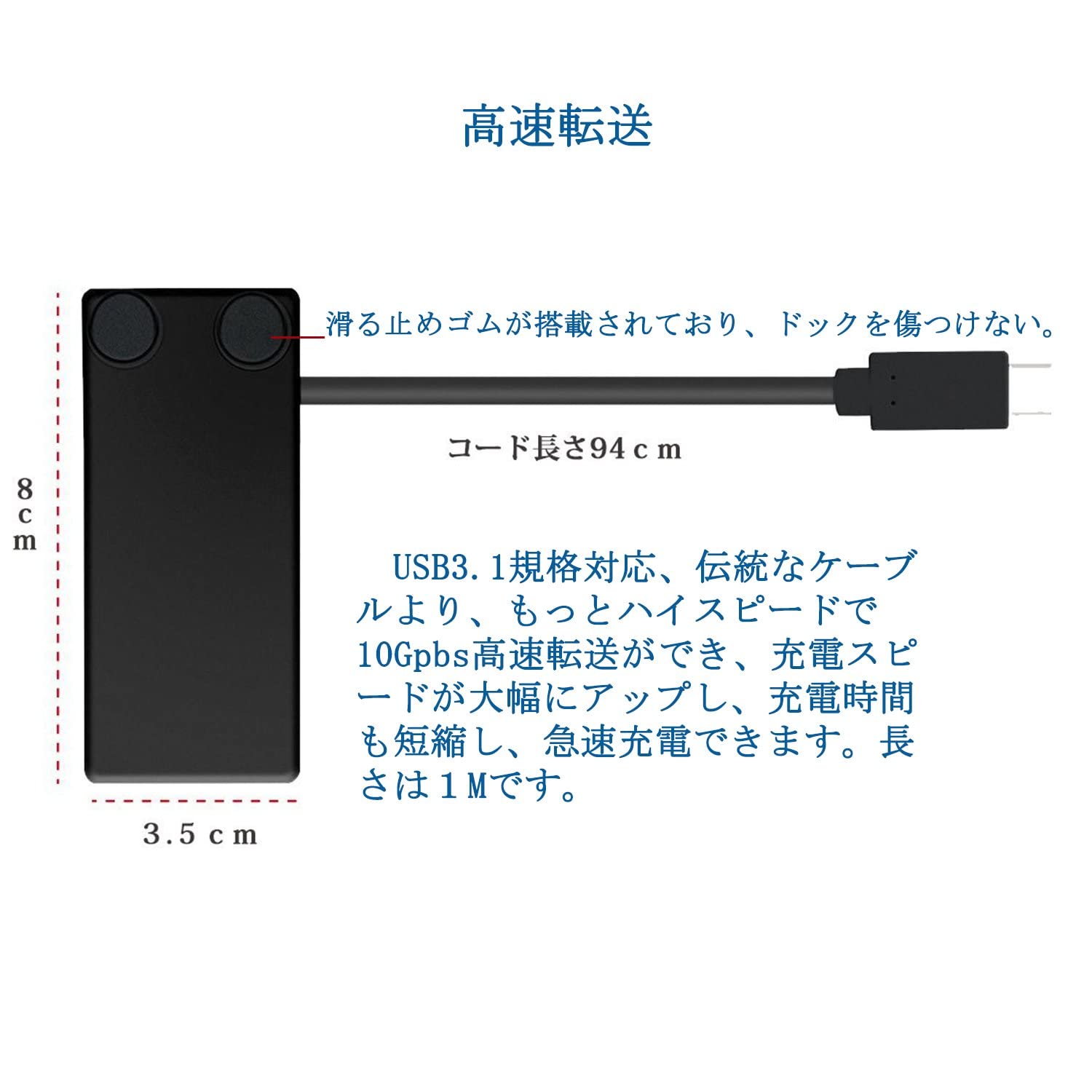 Amazon.co.jp: Nintendo Switch ケーブル Type C充電ケーブル ドック用