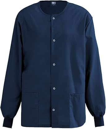 Medgear Womens Scrub Jacket with Snap Front