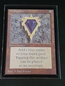 Amazon.co.jp: MTG Mox Sapphire ベータ BETA β R レア 説明文