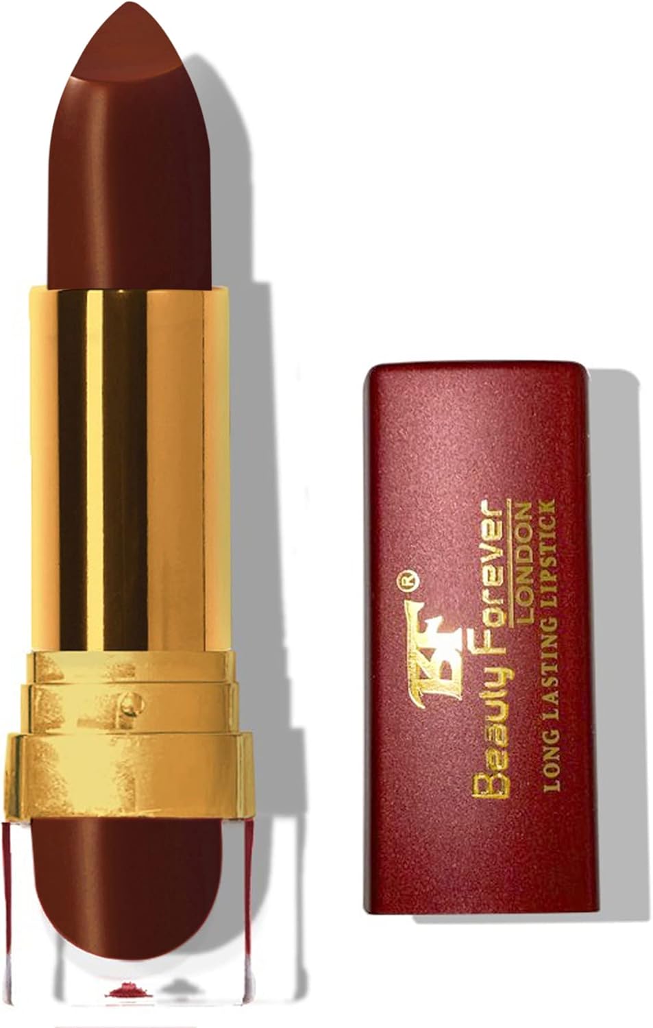 Beauty Forever Cream Long Lasting Lipstick, Glossy & Moisturising Lip Formula, Vitamin C & E Enriched, Hydrating Feature, High Impact Lip Colour, Available In 24 Shades Plum Brown LL108
