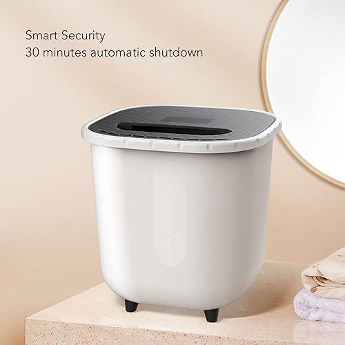 Miniatura 7 de Lavadora portátil, rotación hacia adelante y hacia atrás, mini lavadora de ropa interior compacta para apartamento, dormitorio, hogar