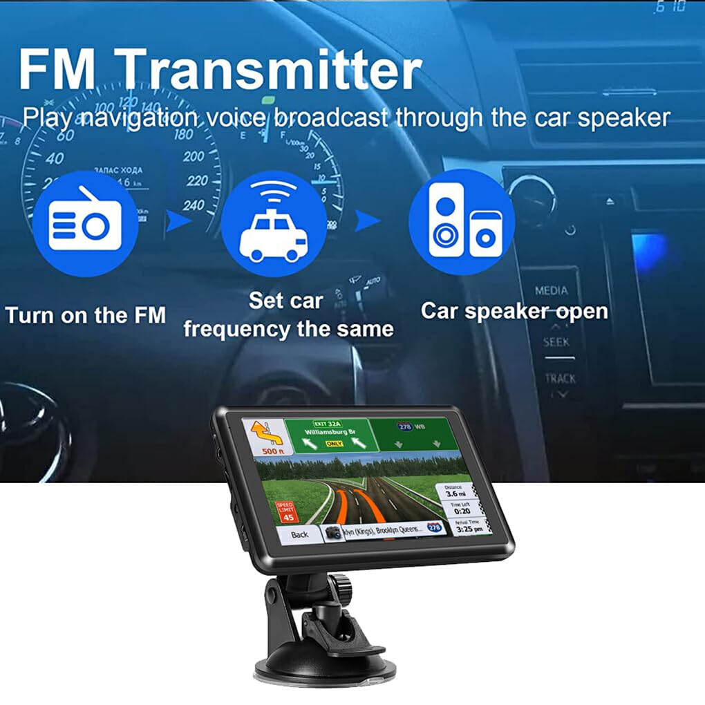 7 Zoll HD Touchscreen Auto GP S Navigator, Auto GP S Navigator, GP S Navigator, robuster 8G DDR256M FM Radio Navigator, Europakarte