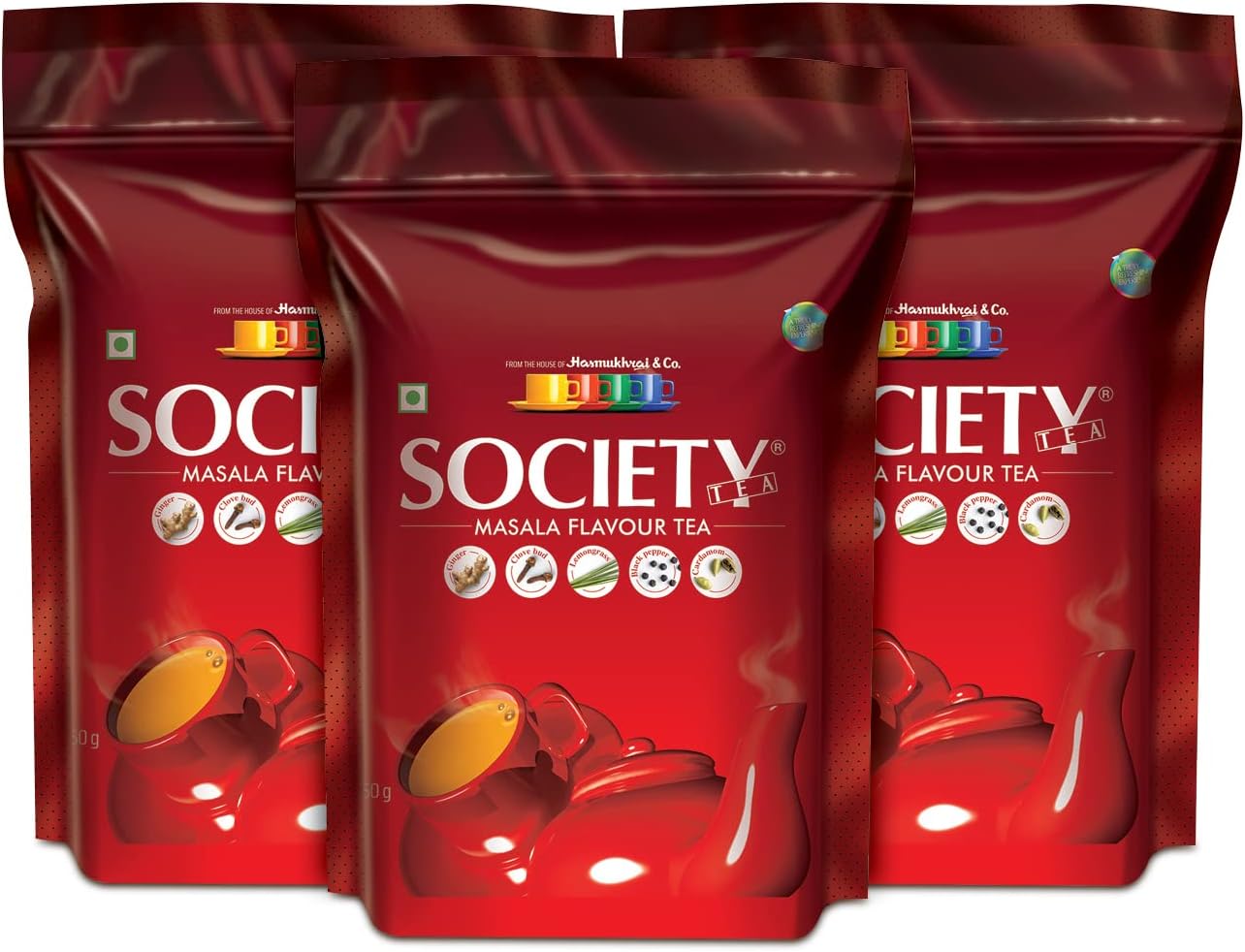- Tea Masala Chai|250 Gram|Pack Of 3|100% Assam|Enriched With Cardamom Ginger Cloves Black Pepper & Lemongrass|Classic Masala Tea|Refreshing|No Preservatives
