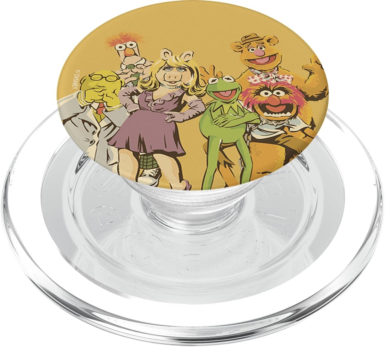 Disney Muppets Group Shot Gang Is All Here PopSockets MagSafe PopGrip for iPhone