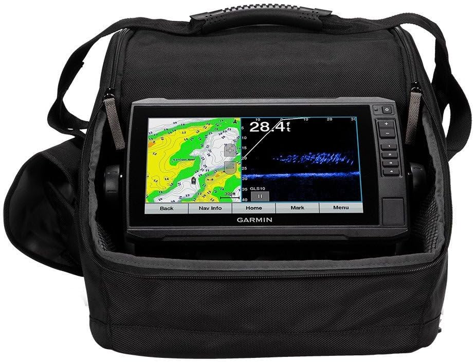 GarminPanoptix LiveScope Ice Fishing Bundle, Includes ECHOMAP UHD 93sv Combo and Panoptix LiveScope Sonar Transducer