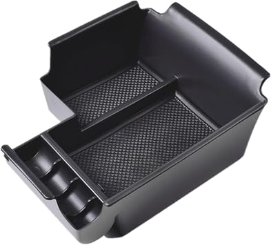Center Console Organizer Fit for Kia K3 Cerato Forte 2019-2023 Interior Accessories Gear Shift Tray Organizer Center Console Tray Color Black with Logo