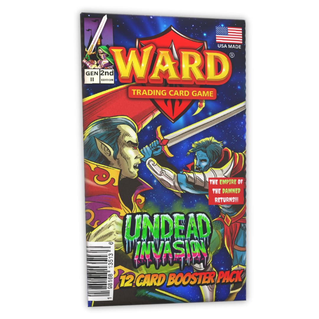 Amazon.com: Ward TCG: Booster Pack Undead Invasion (Gen 2