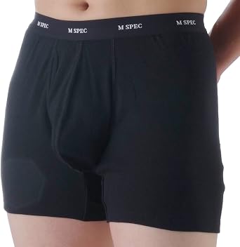 MSPEC Men's Knit Boxers 3D-Crotch Breathable/Comfortable MS-04