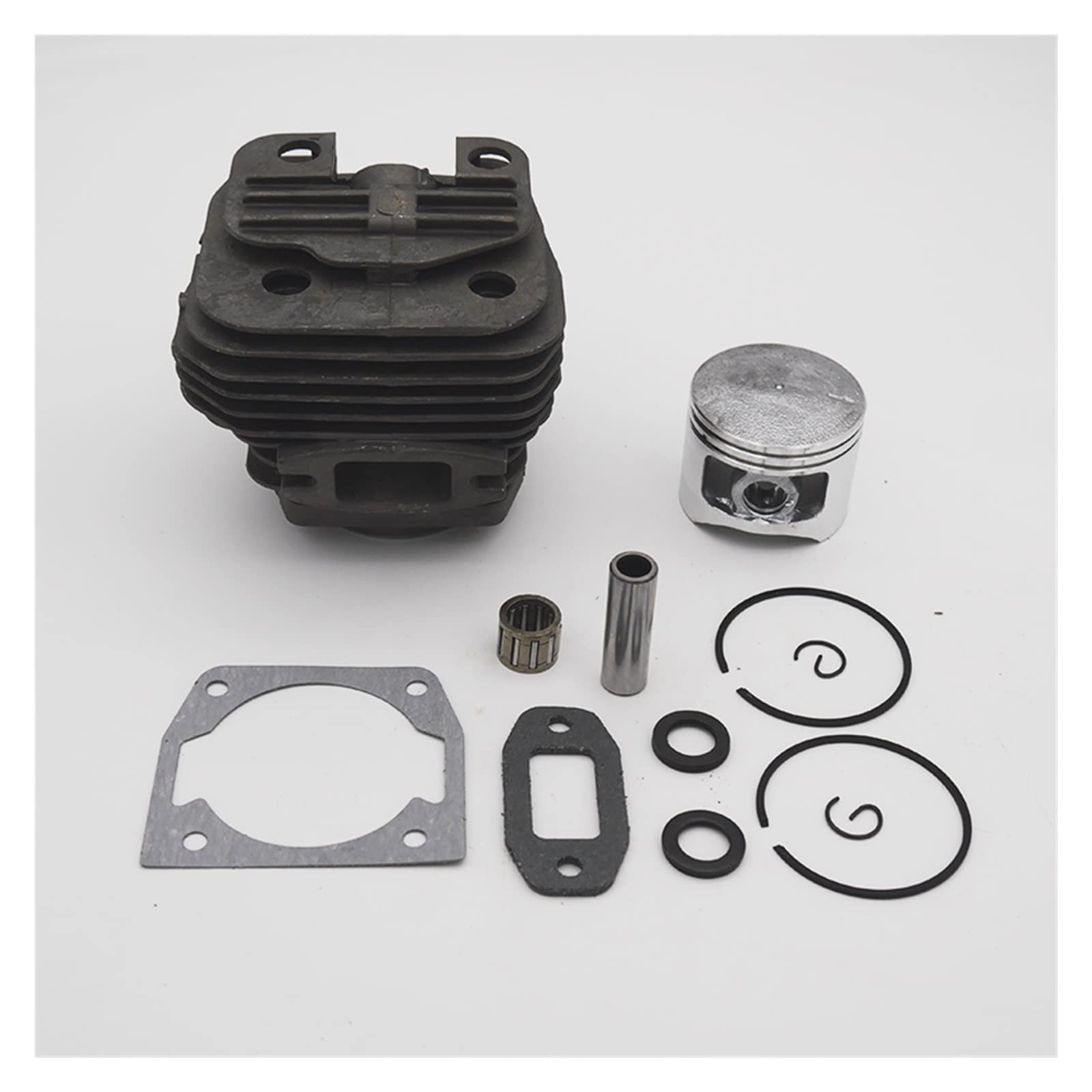 ZEKICE 43 mm 45 mm 45,2 mm Zestaw tłoków cylindra piły łańcuchowej Kompatybilny z 4500 5200 5800 45cc 52cc 58cc Części zamienne do pił łańcuchowych (rozmiar: 4500 43 mm)