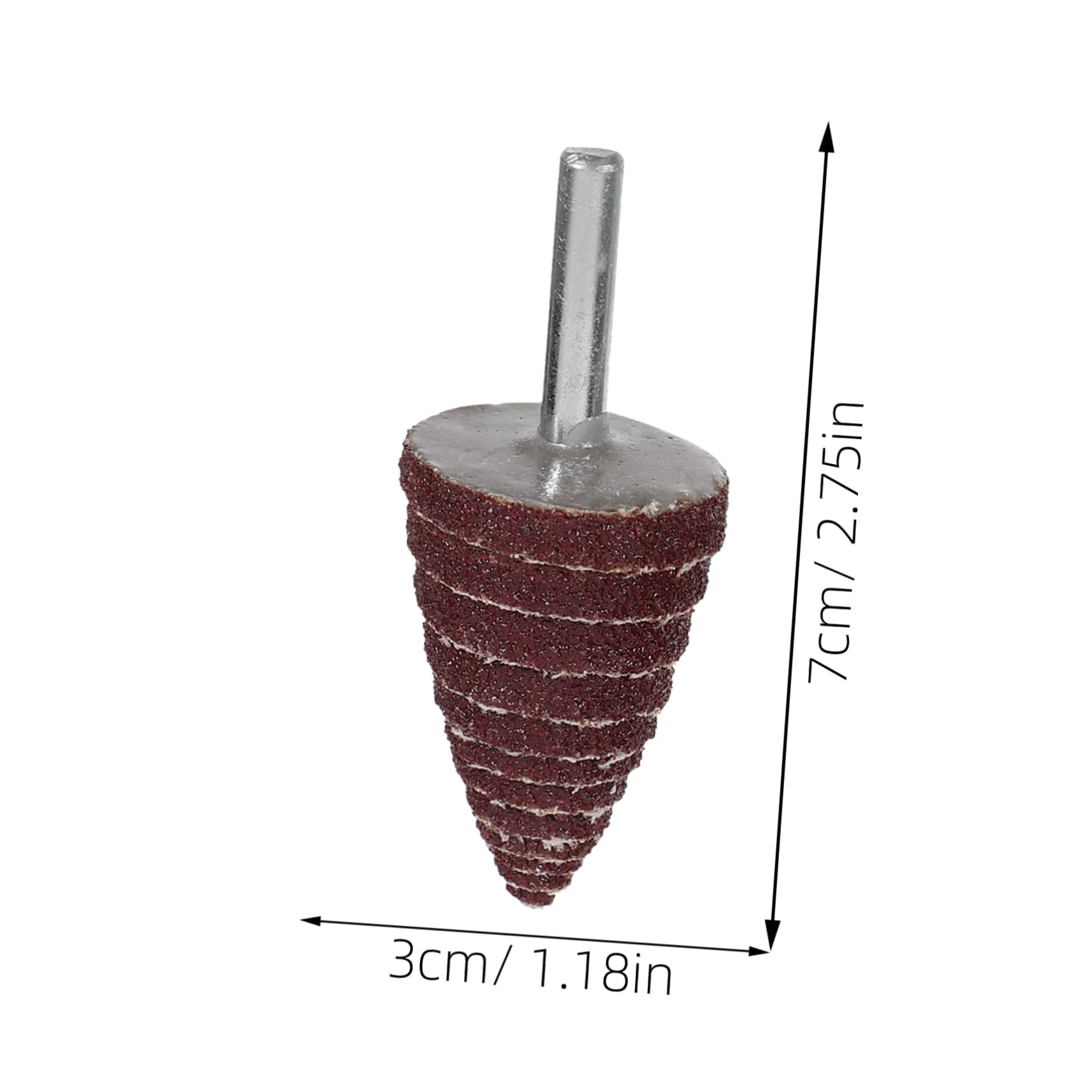Cabilock Universal Electric Grinder Abrasive Heads 8pc Sandpaper Flap Wheels Kit for Plastic Easy Install Replace