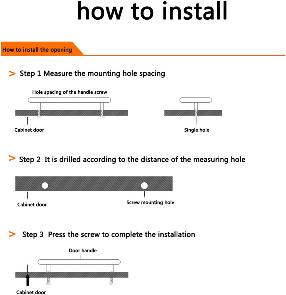 Door Pull Handle Gate Handle Sliding Barn Door Handle Pull Garden Gate Handle for Wooden Garden Gate Shed Cabinet Door(grayHole Distance:224mm)