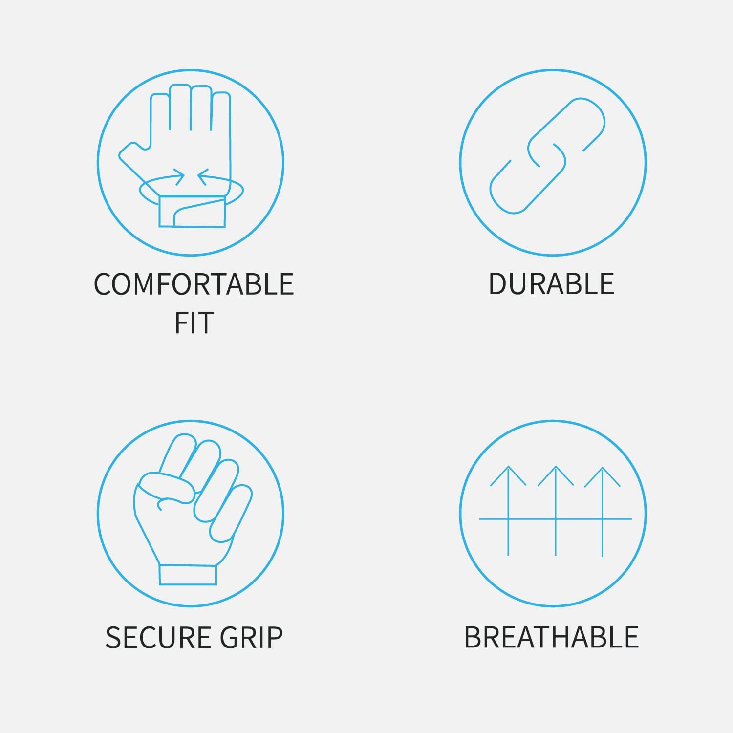 Avantic Full-Finger Pickleball Glove for Men & Women - Goatskin Leather Palm, Single, Right or Left Hand - Padel Tennis & Pickleball Gear + Accessories