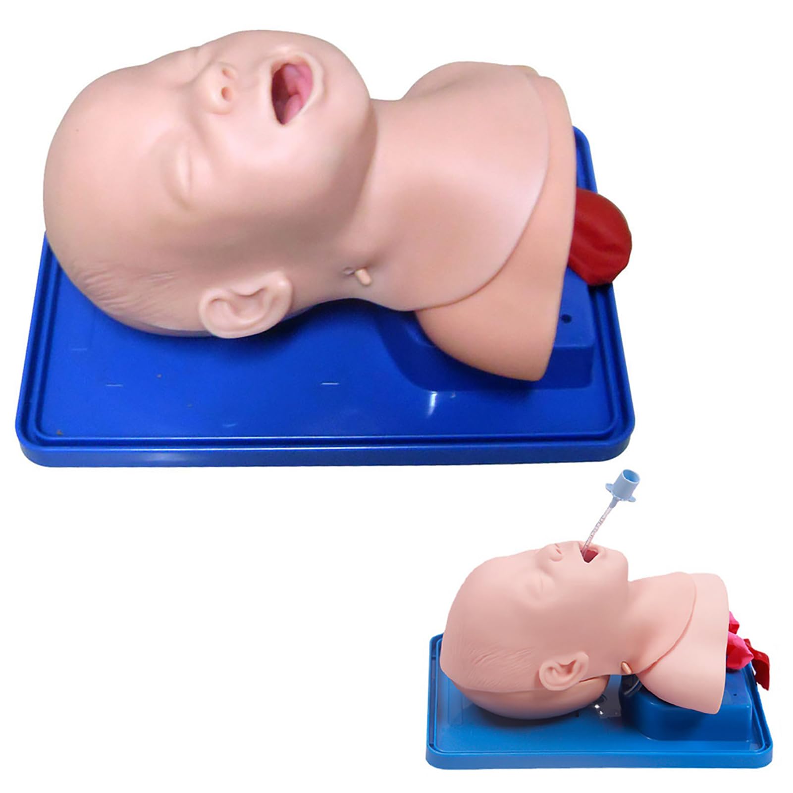 Manikin di intubazione tracheale avanzata, simulatore di intubazione endotracheale, Kit di Assistenza alla Gestione delle Vie aeree pediatriche
