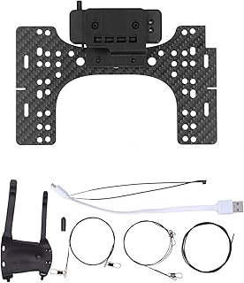 Drone Thrower Set, Plastic + Carbon Fiber RC Transport Release Device Thrower Set Compatible for Phantom 2/3S