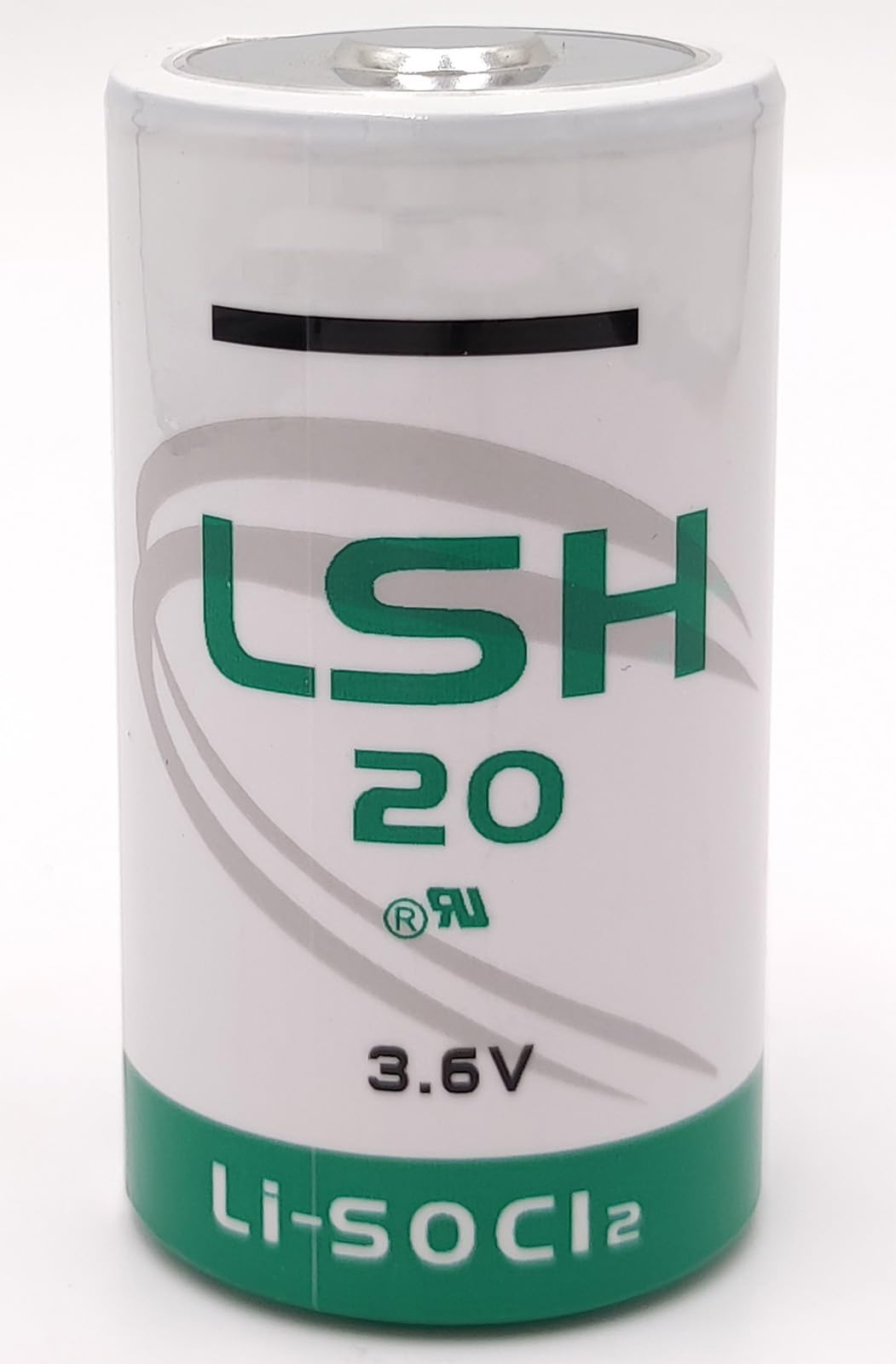 LITKEQ (Pack of 10) LSH20 3.6V D 13000 mAh Primary Lithium Thionyl Chloride Battery Compatible with LSH20 3.6V D-Size Lithium Battery, for Alarm Systems GPS Systems Battery