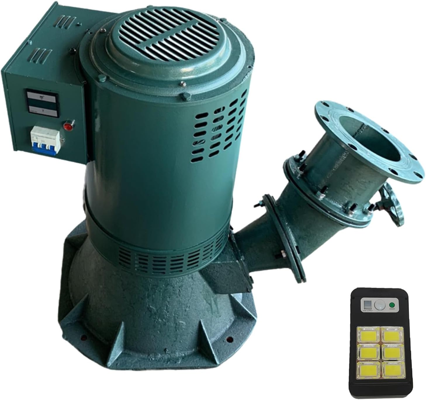 20kW 3-Phase Copper-Wound Turgo Hydro Generator 400V With Auto Voltage Stabilizer & Leakage Protection, 0.075m³/s Flow For 25-70m Head