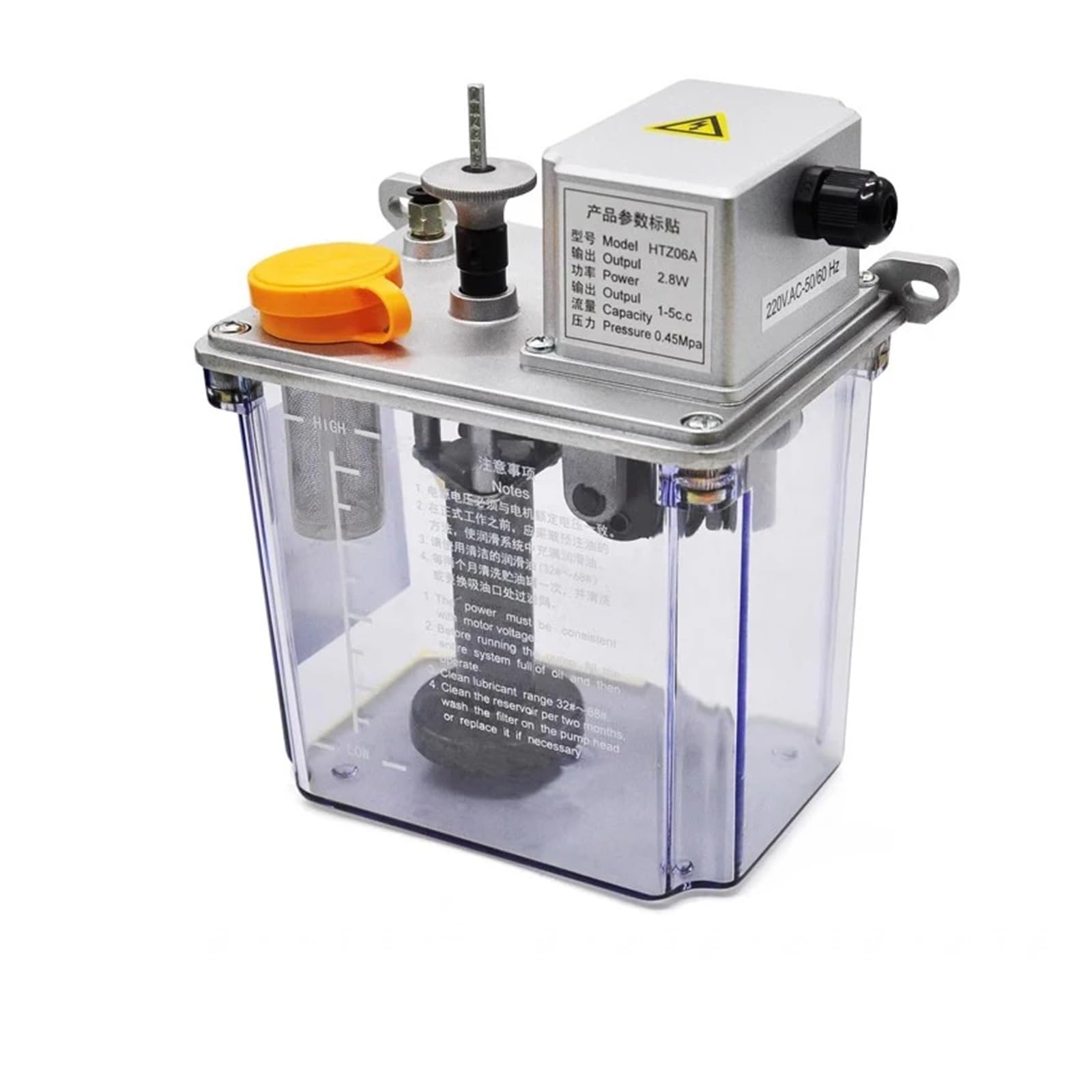 Elektryczna pompa do przerywanego smarowania, automatyczna obrabiarka CNC, smarownica Tokarka Frezarka Pompa oleju smarowego, Narzędzia mechaniczne