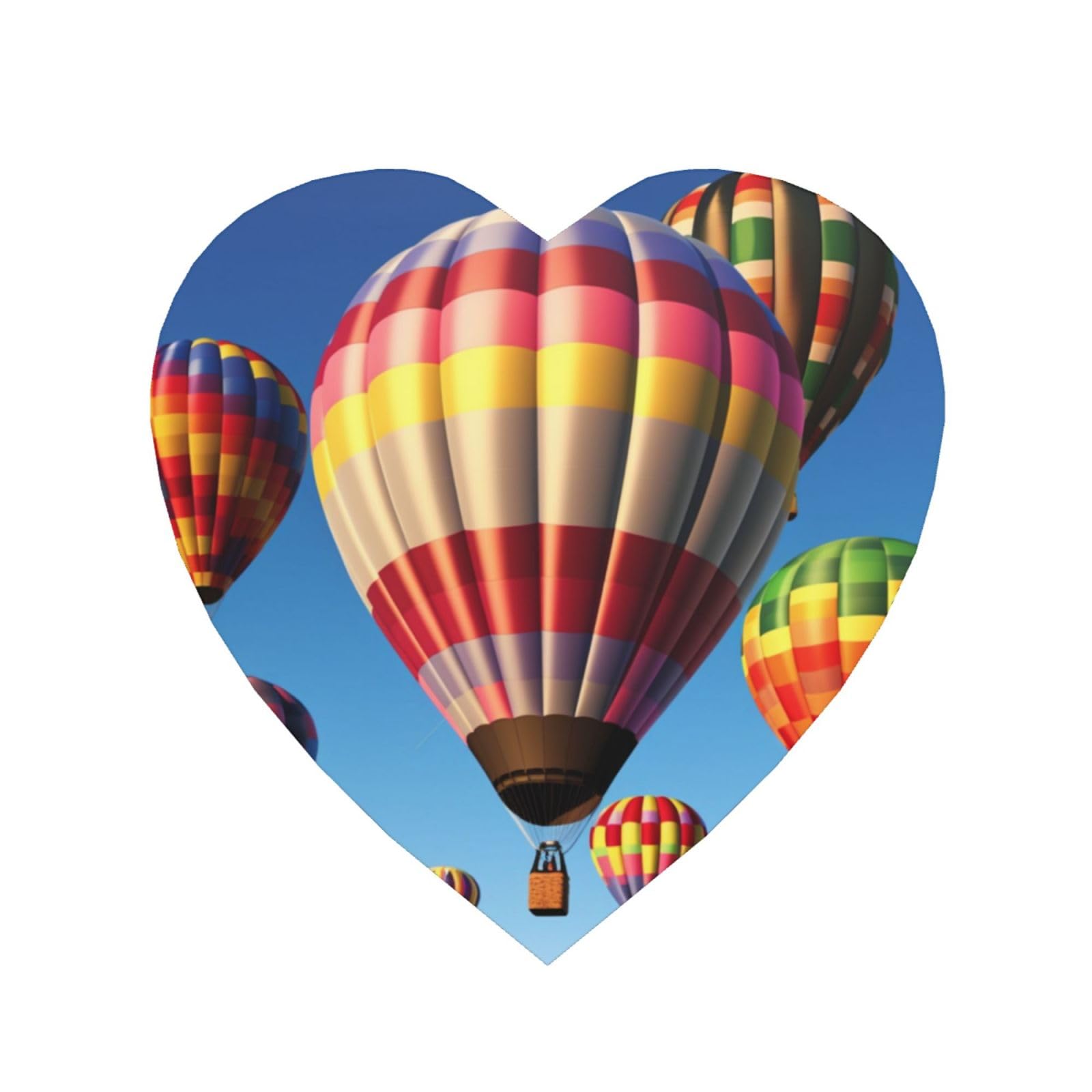 Hot Air Balloons Fridge Magnets Small Strong Refrigerator Magnets Cute Decorative Magnets Fridge Sticker Office Magnets for Fridge, Whiteboard, Kitchen Accessories