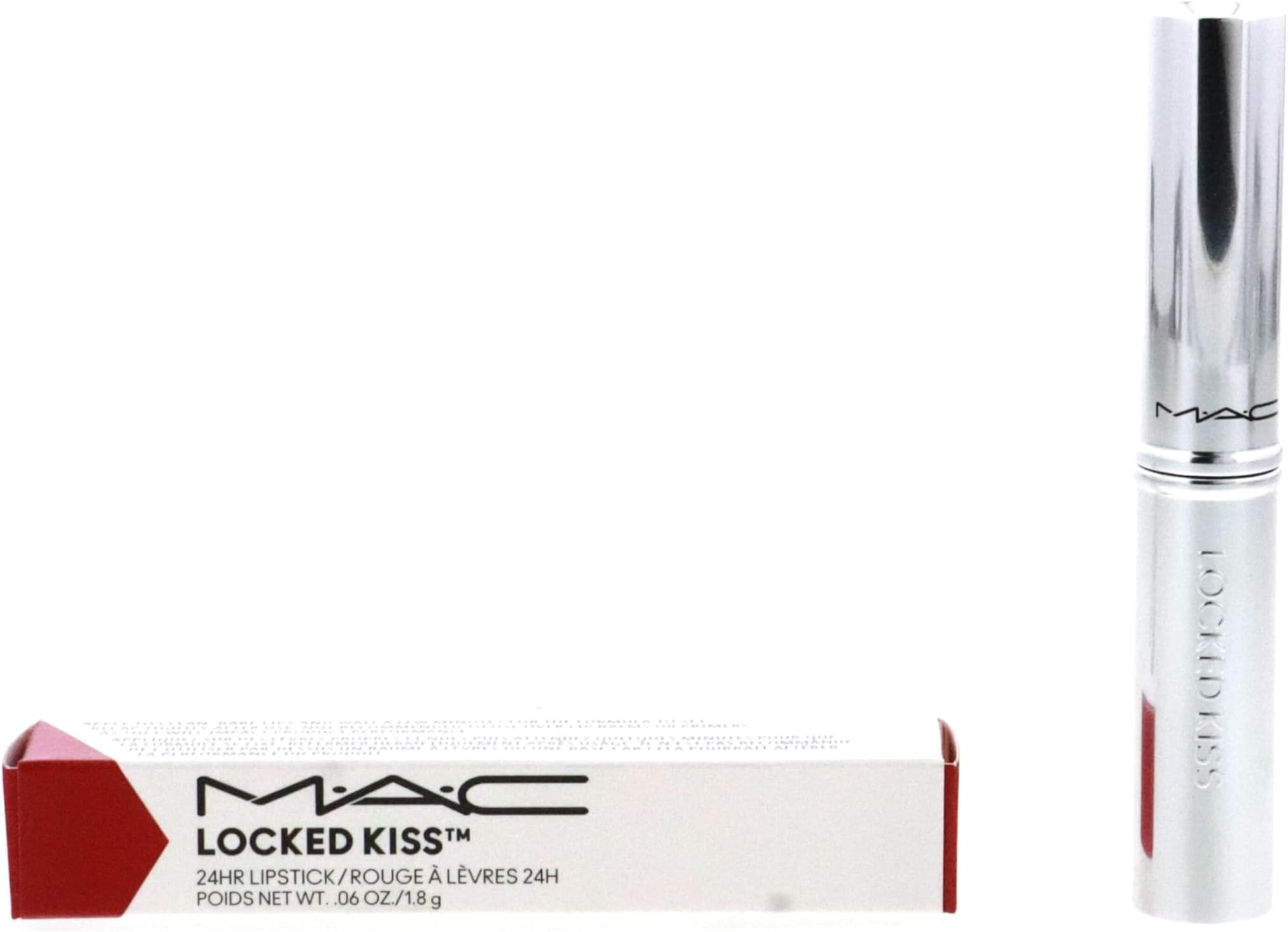 M.A.C Locked Kiss 24HR Lipstick - 95 Vicious (.06 Oz), 0.06 Ounce (Pack of 1)