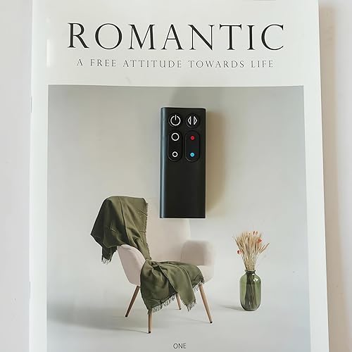 Miniatura 6 de Mando a distancia de repuesto compatible con calentador de ventilador Dyson AM04 AM05 922662-08 Hot + Cool (negro)