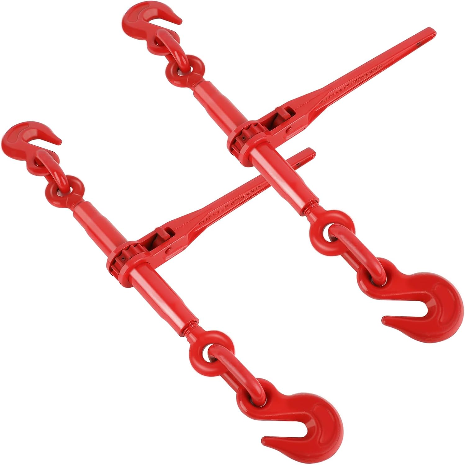 2 Pack Chain Binder, 1/2 to 5/8 Inch Chain Binder, Ratchet Binder with 13000LBS Safe