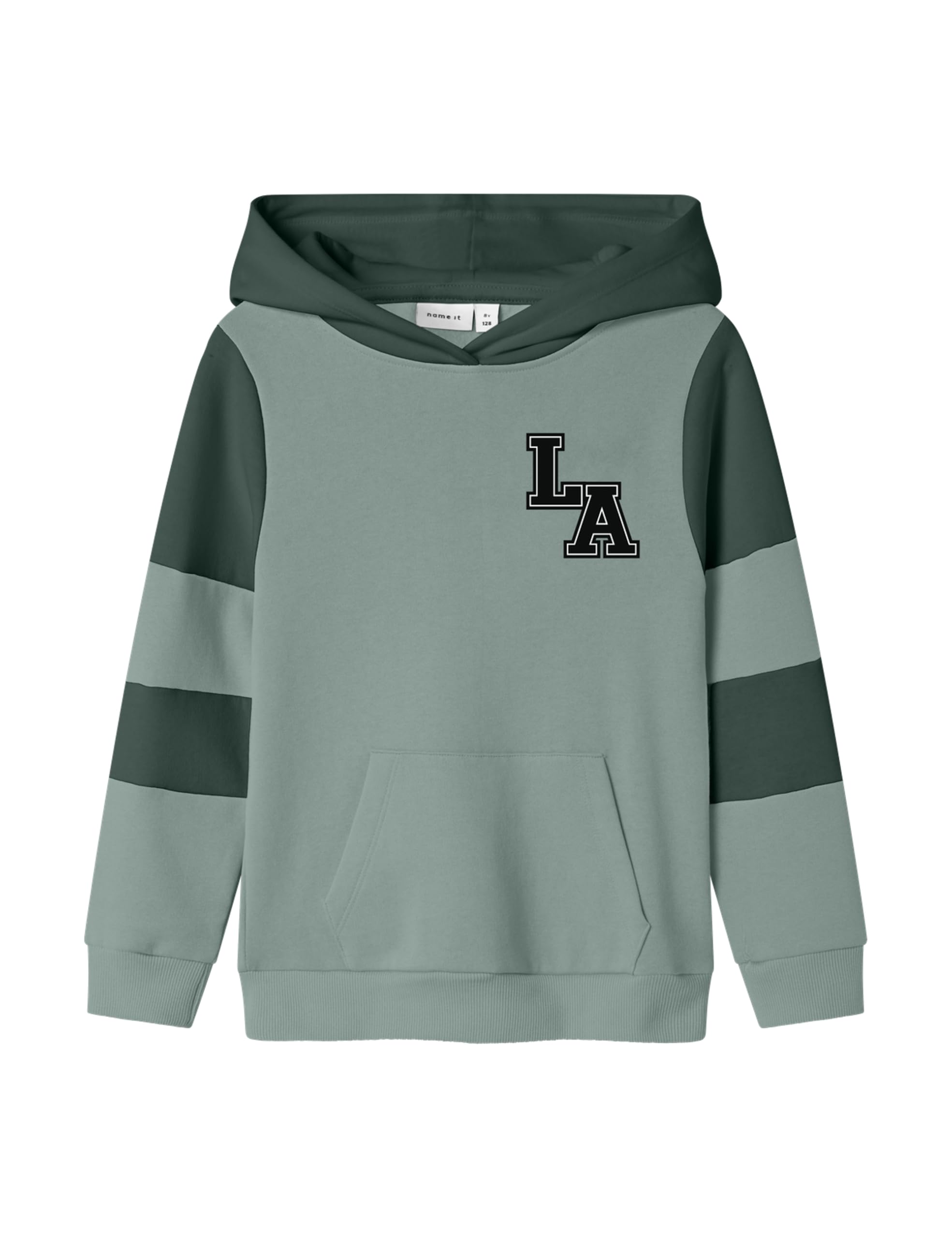 NAME IT Jungen Nkmnath Ls Sweat Wh Bru Ps