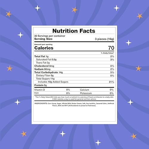 Miniatura 7 de LaetaFood Caramelo duro de caramelo de crema de mantequilla caramelo envolvente dorado bolsa de 2 libras