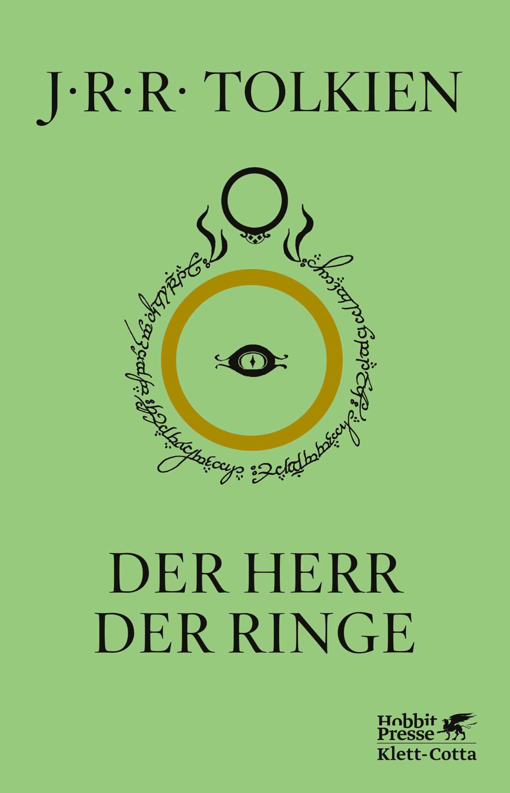 Der Herr der Ringe: In der überarbeiteten Übersetzung von Wolfgang Krege | Alle drei Bände im grasgrünen Schuber mit Goldprägung (Der Herr der Ringe. Ausgabe in neuer Übersetzung und Rechtschreibung)