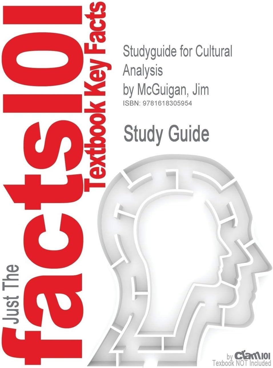 Studyguide for Cultural Analysis by McGuigan, Jim, ISBN 9781847870193