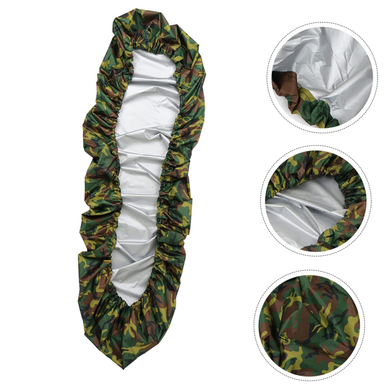 TOYANDONA Copertura del Kayak Posto a Sedere Scudo Impermeabile per Kayak Kit gommone Impermeabili Waterproof Copertura Impermeabile per Kayak Copertura per Kayak Panno Oxford Impermeabile