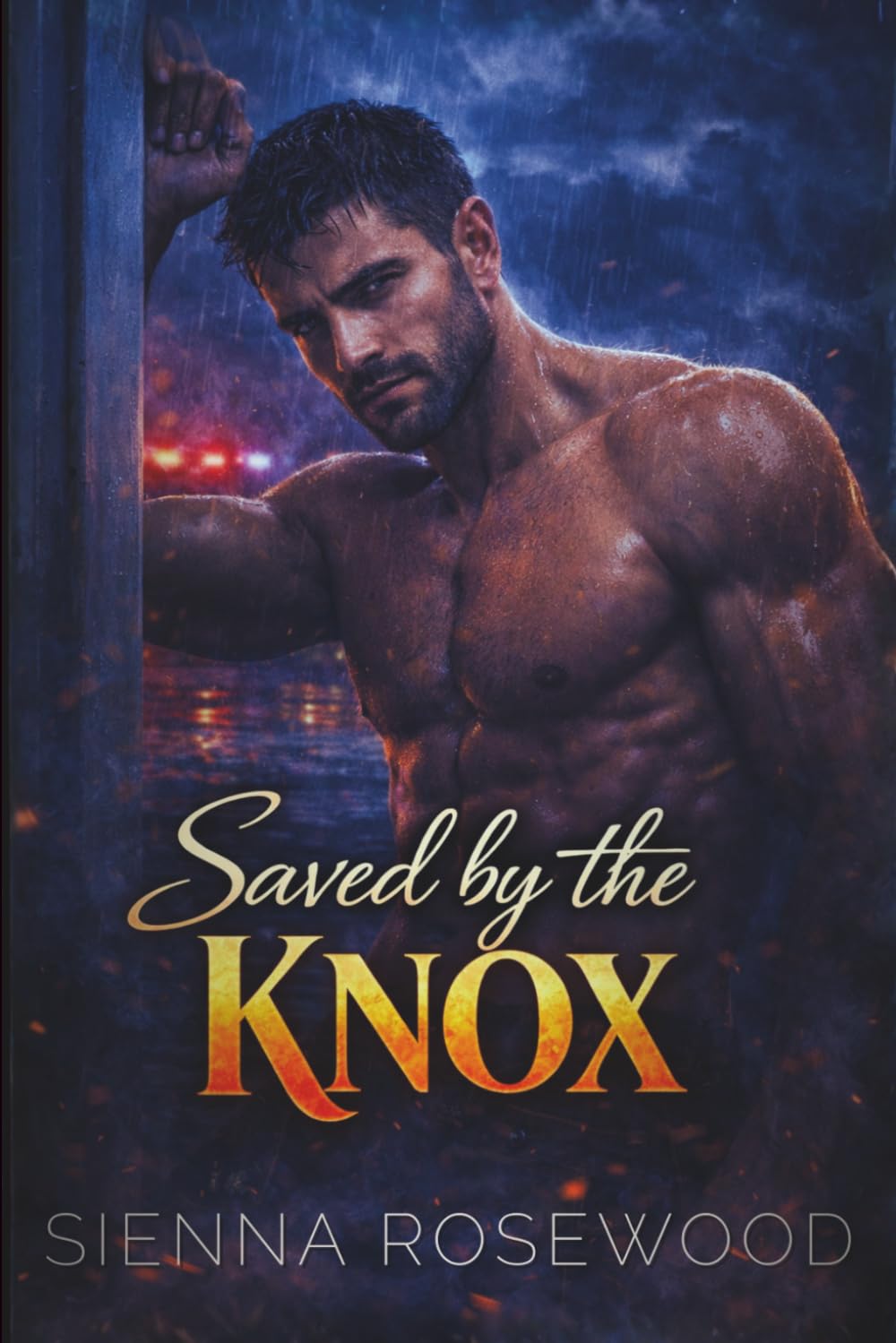 Saved by the Knox: A Forced Proximity Steamy Romance (EMBER & ACHE - Dark Firefighter Romance Sagas)
