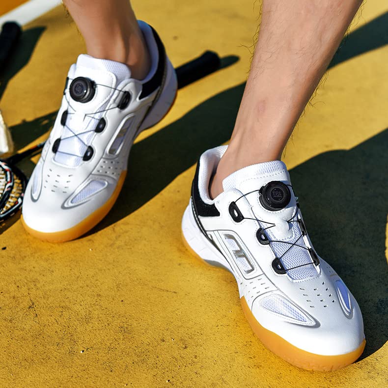 Zapatillas De Bádminton para Hombre, Antideslizantes Zapatillas De Running Casual Tenis Pickleball Zapatos De Moda Comfort Voleibol Zapatillas Non Slip Sport Athletic Trainer
