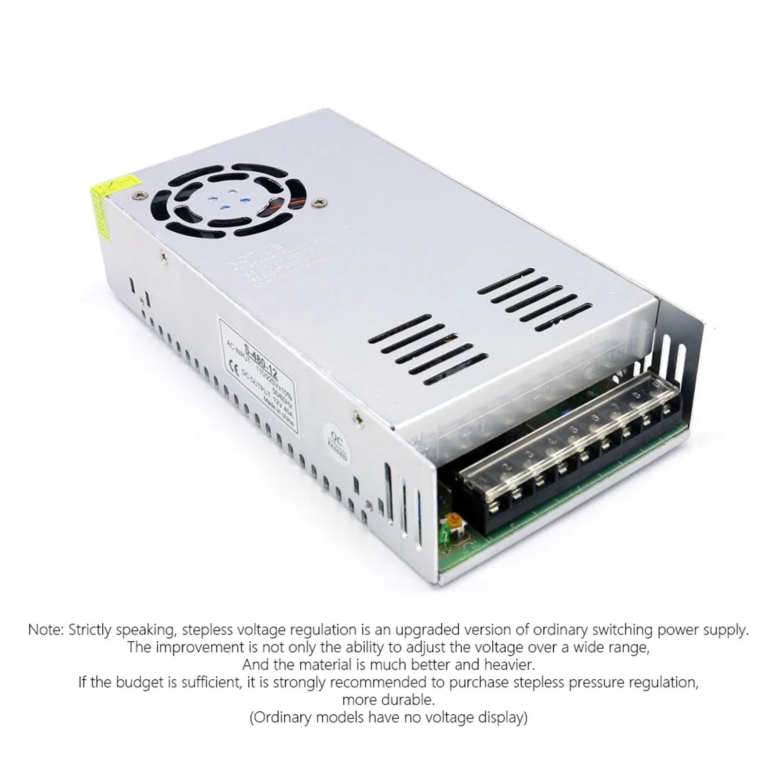 DC 60V 500W Netzteil Breite Spannungsregelung 8,5 A 8 A 6 A 5 A 400 W 360 W 350 W 300 W 250 W Transformatorkonverter 24 V 36 V 48 V 5 V Zuverlässigkeit(600w)
