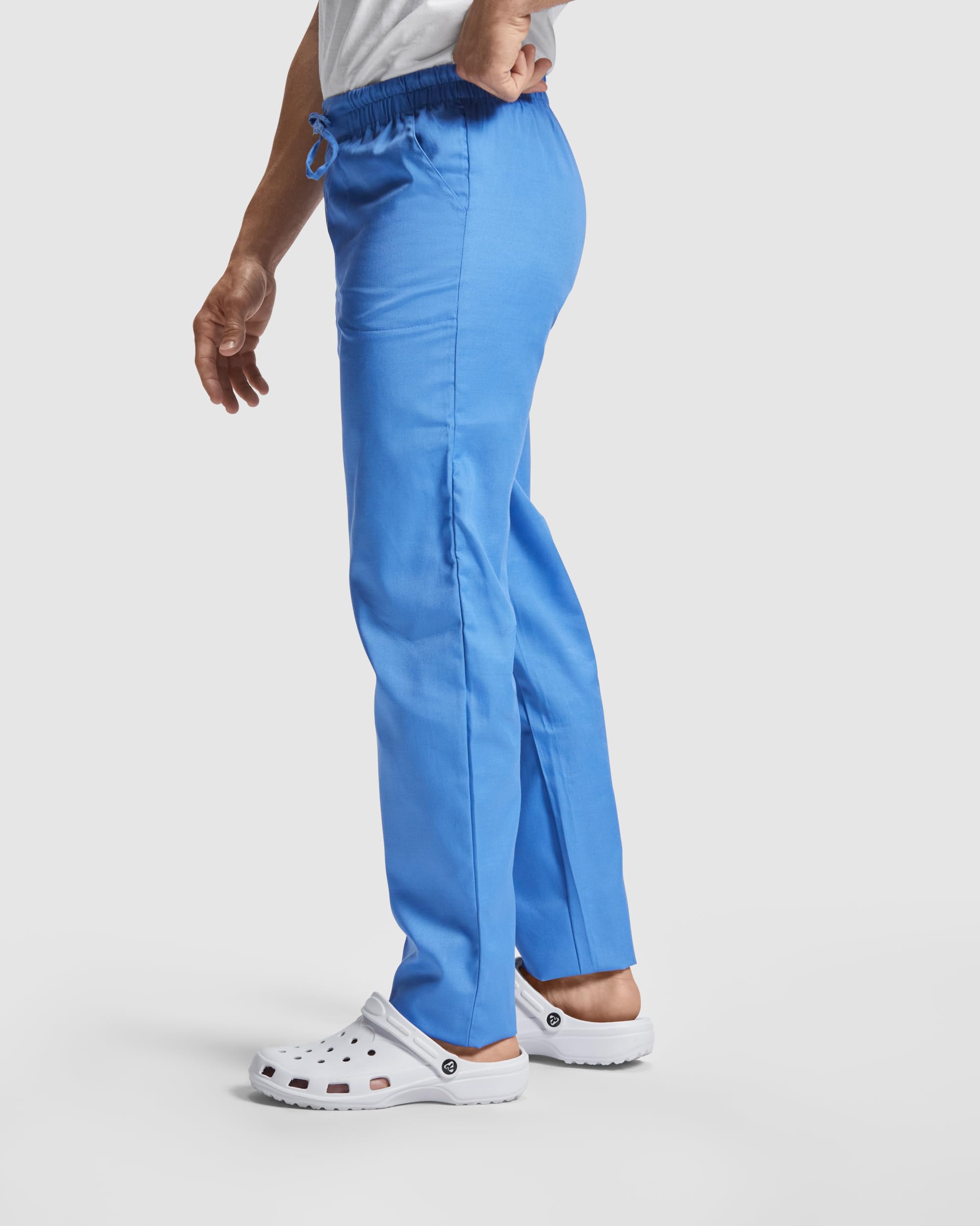 ROLY Uniforme Sanitario Unisex, Casaca Sanitaria, Pijama Sanitario Mujer, Uniforme Limpieza, Ropa de Trabajo, Pijama Enfermera Mujer (FR/ES, Letras, S, Regular, Regular, 4, ROSETÓN 78)