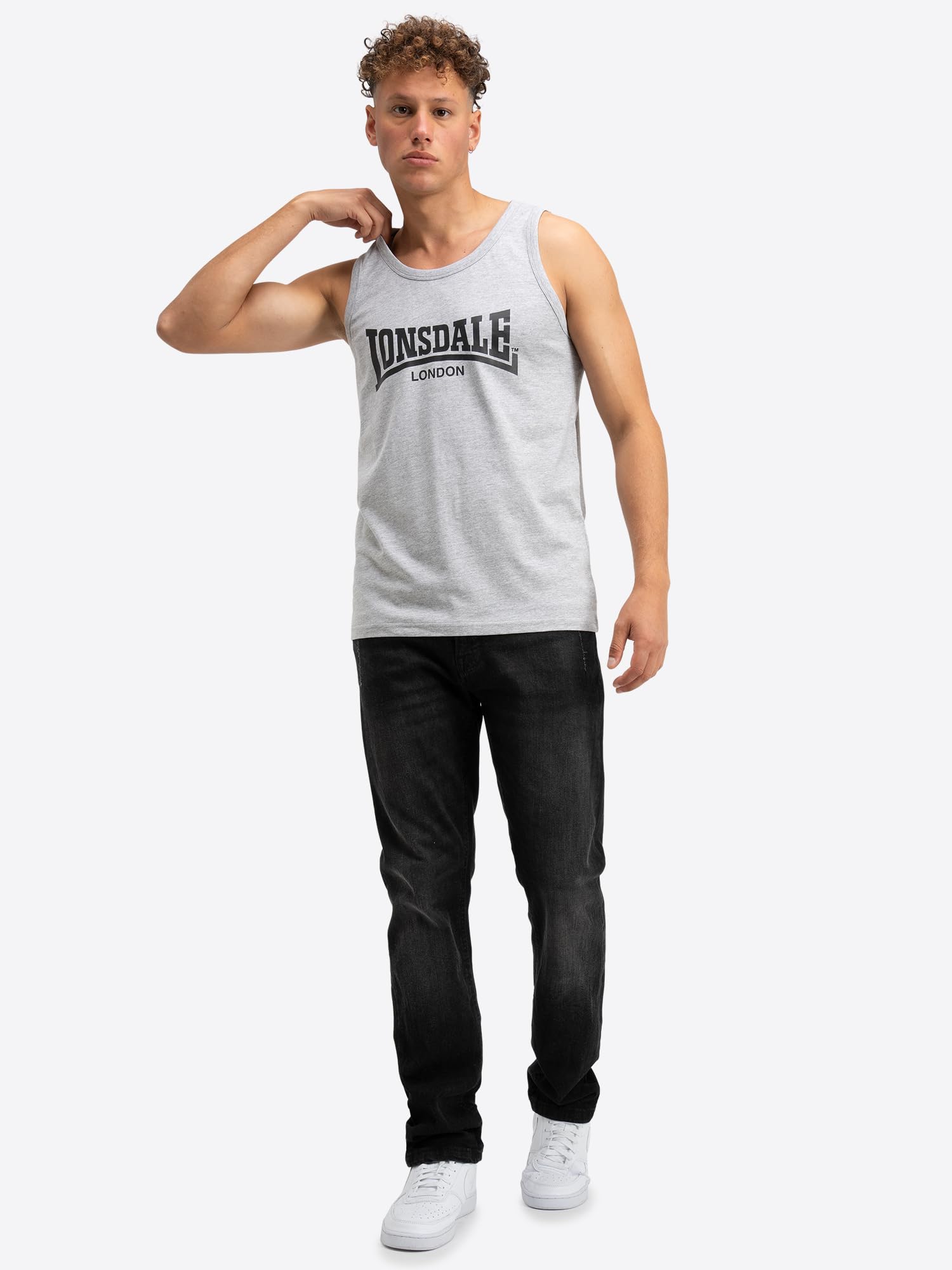 Lonsdale Averham débardeur Homme - Adulte (Lot de 2)