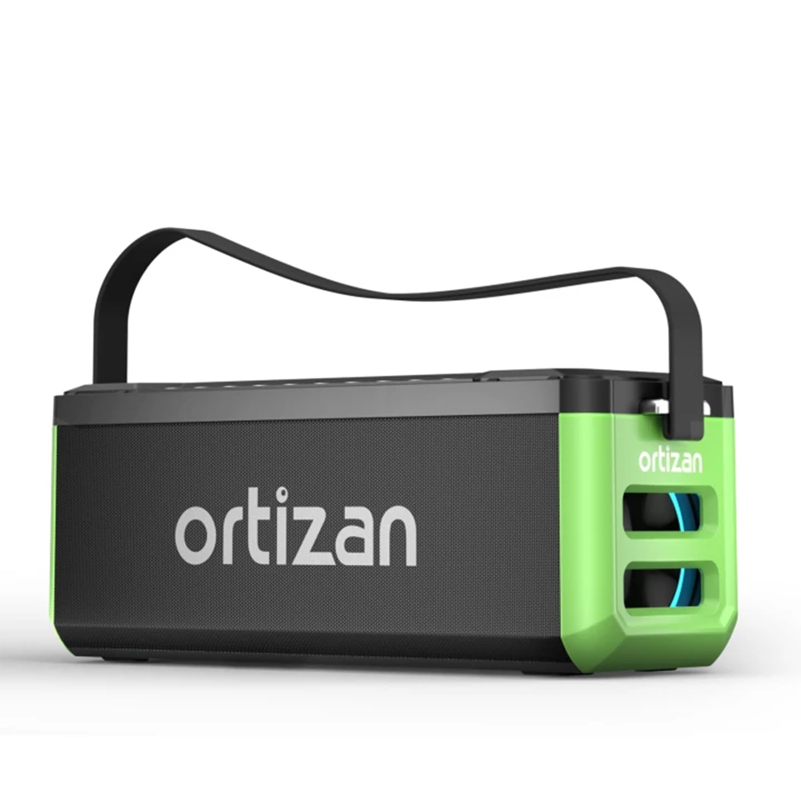 Ortizan Bluetooth Speaker M10 Party Box Bluetooth Boombox, 100 W Muiskbox with IPX7 Waterproof, LED Lights, Pro EQ, DSP, Power Bank, TF Card, AUX