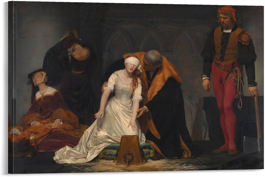 Amazon.co.jp: Paul Delarocheポール・ドラローシュ《レディ・ジェーン