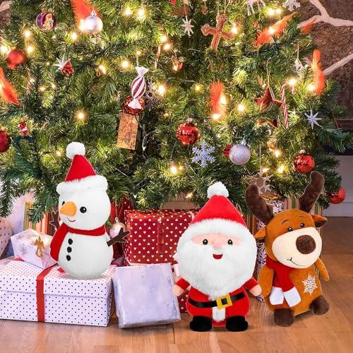 Image of Kidology Plush Toy Pillow, Reversible Bunny, Cute Rabbit Sofa Pillow, Easter Bunny Stuffed Animal Cute Rabbit Plushie Birthday Gift for Boys Girls (Medium, Snowman - 01), White, for Kid