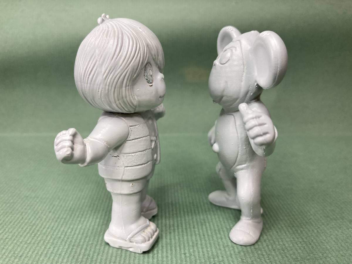 BANDAI - 美品 消し ゲゲゲの鬼太郎　ねずみ男　奇面組　ドム　仮面ライダー セット ゲゲゲの鬼太郎 ネズミ男 ねずみ男 消しゴム フィギュア 緑 昭和