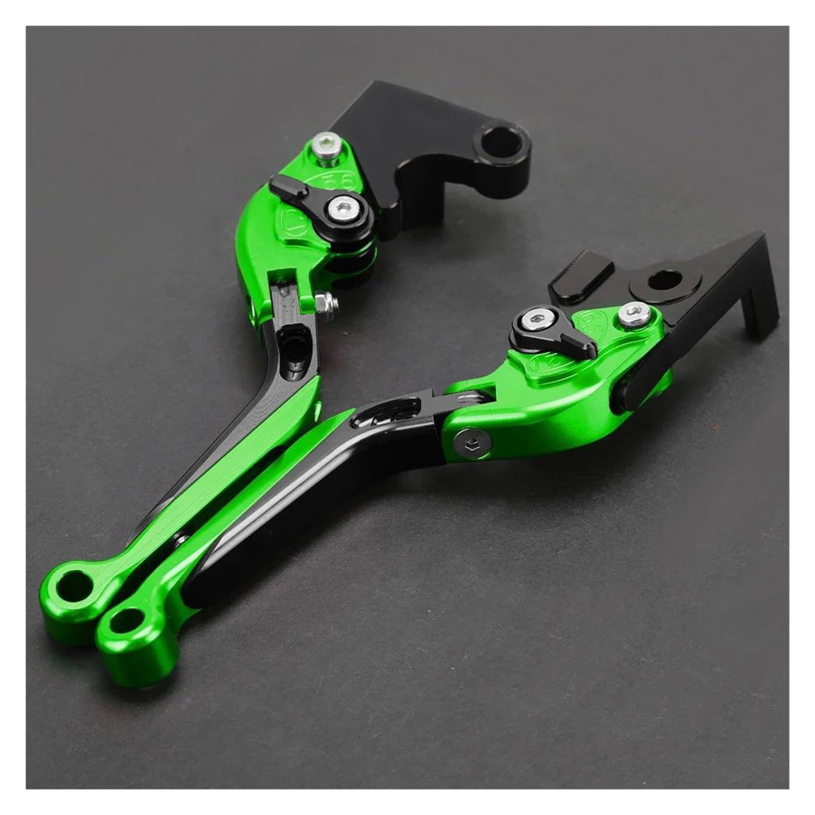 Rvevfbkbal H Motorcycle Folding Brake Clutc Lever Andle Levers Adjustable For Ninja500 Z500 Z 500 2024 2025(H)