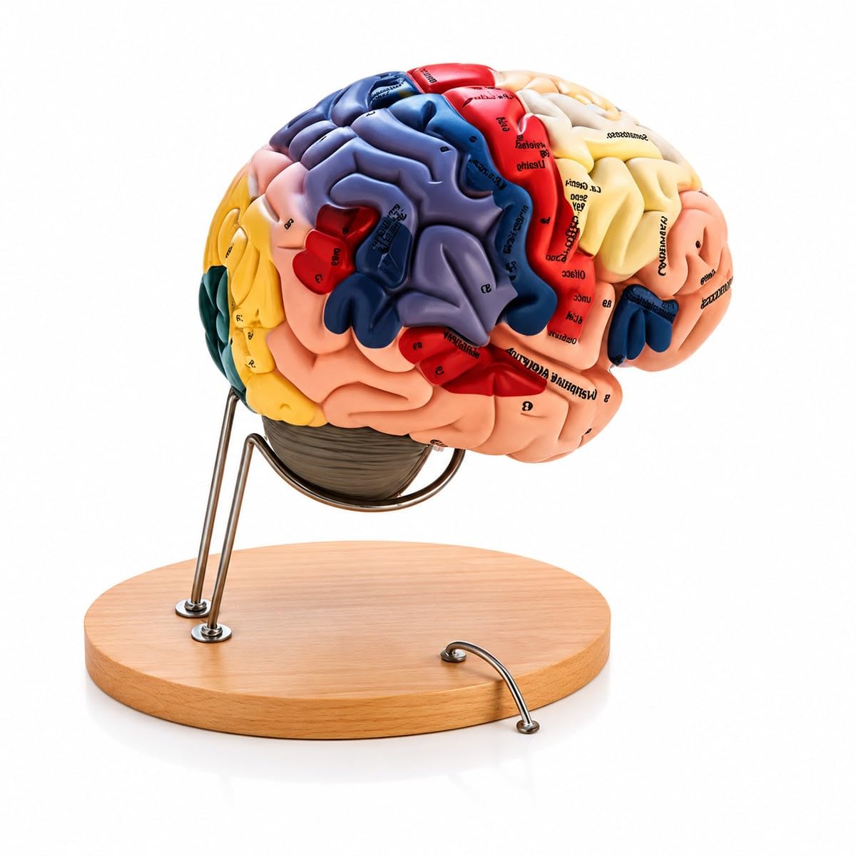Bananaww Brain Model for Neuroscience – Human Brain Model Anatomy with Removable Parts, Anatomical Brain Model 2X Life Size for Medical Study Teaching