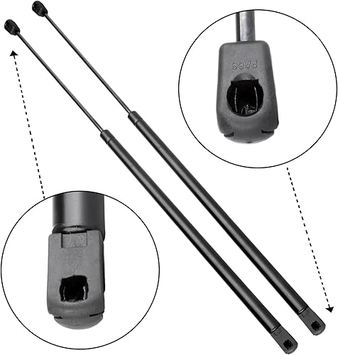 Vista 572 de SCITOO PM1017 - Soportes de elevación de 17.8 pulgadas para Hyundai Santa Fe 2007-2012 trasero izquierdo y derecho Liftgate Shock Struts 2pcs