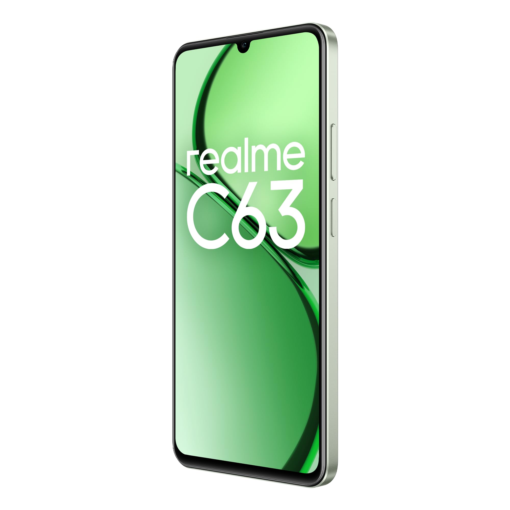realme C63 Smartphone 8 + 256 GB, Slim and Lightweight Case of