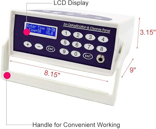 Miniatura 2 de iMeshbean Ionic Ion Detox Foot Bath Aqua Spa Cleanse Machine Mejor regalo de Navidad Día de Acción de Gracias