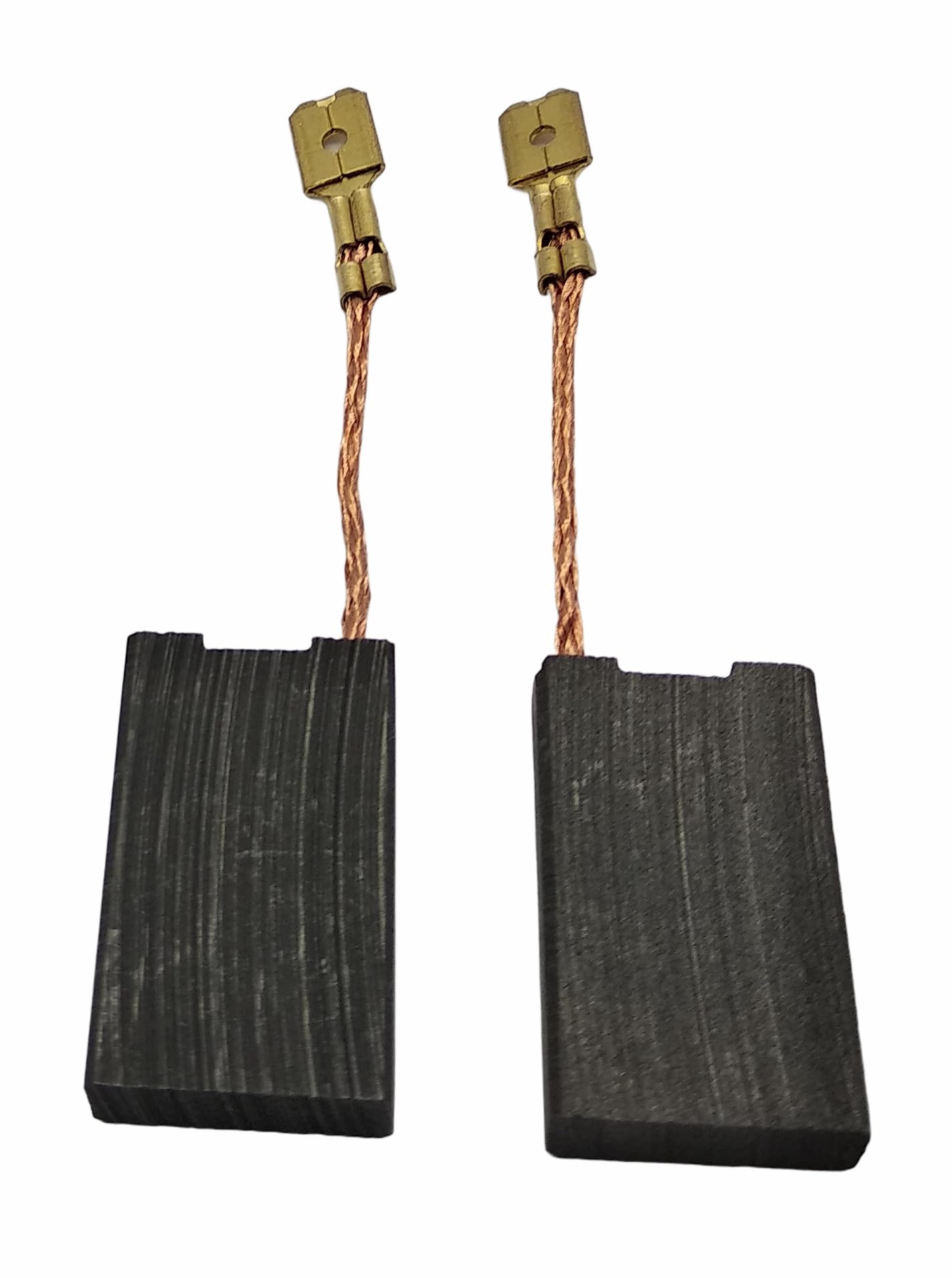 Lot de balais de charbon pour Metabo W22-230MVT, W24-180, WX24-180, W24-180, W24-230, WX24-230 Quick 6 x 16 x 27
