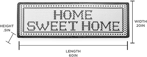 Miniatura 7 de FloorPops FPA3745 Cobbler Anti-Fatigue Comfort - Alfombrilla larga, color negro