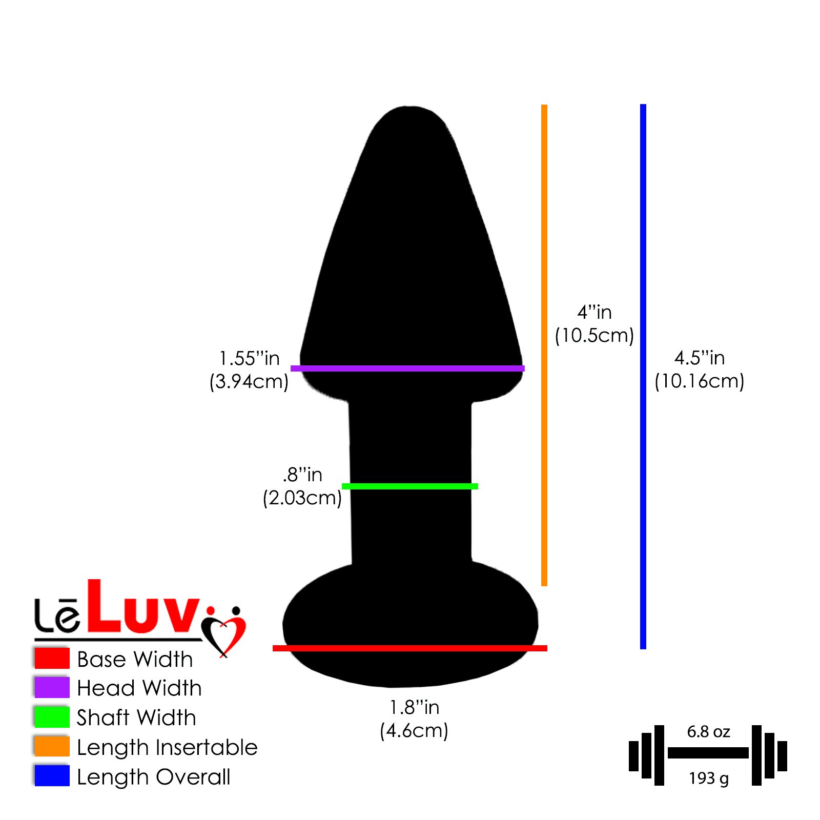 Amazon.com: LeLuv Butt Plug 4