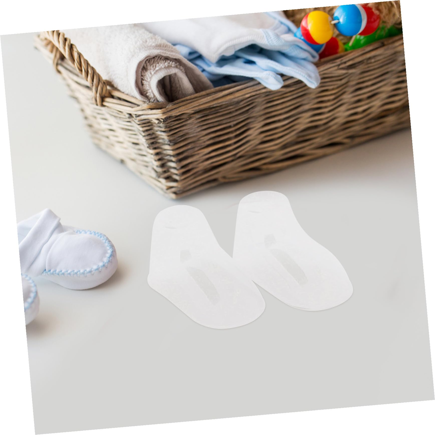 Didiseaon Hormas para Zapatos de Ñiño Pvc Transparente 10cm 100 Piezas